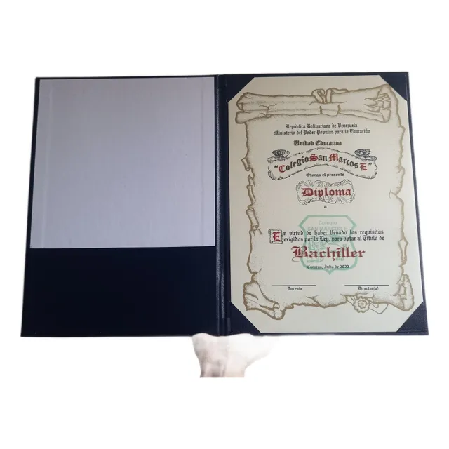 Carpeta Porta Título Diploma