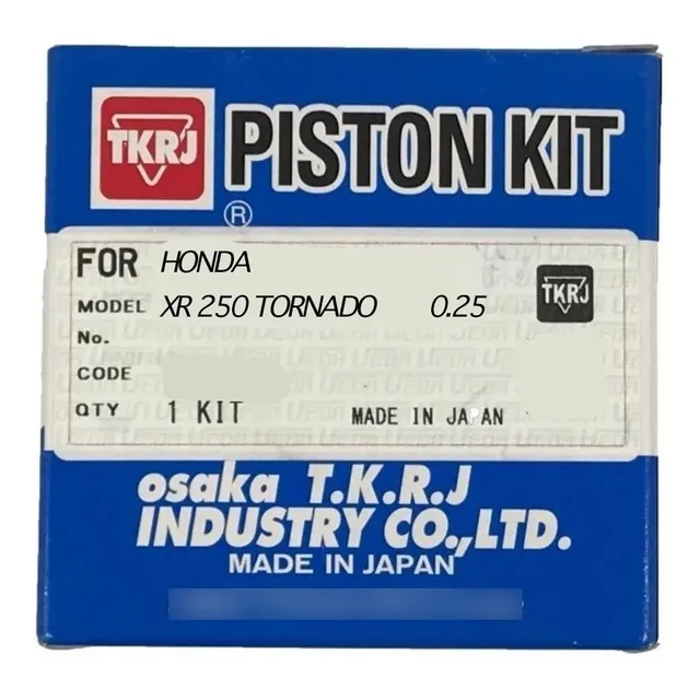 Kit Piston Tkrj Honda Xr Cbx 250 Tornado Twister 0.25 Japon 
