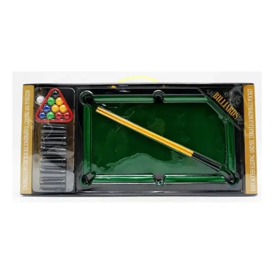 Juego Pool Mesa Plástico Niños Diversión Movilidad Seguridad