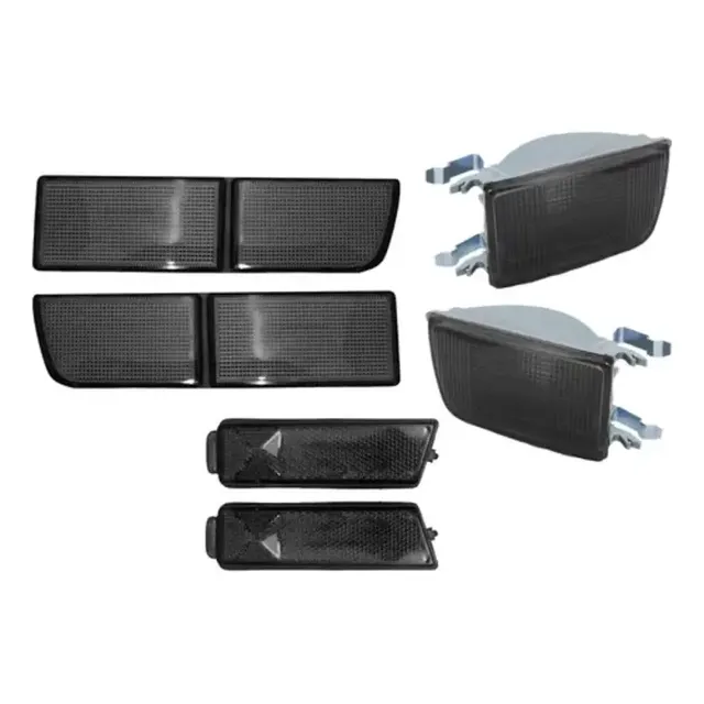 Cuartos Reflejantes Golf A3, Jetta A3, Humo (6 Piezas)