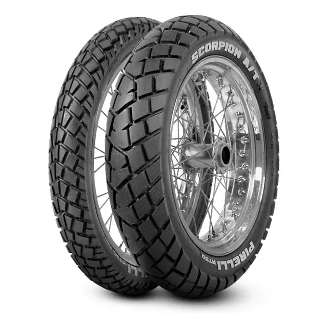 Neumático Pirelli Rim 17 120/90-17 Mt90 64s Tt, trasero