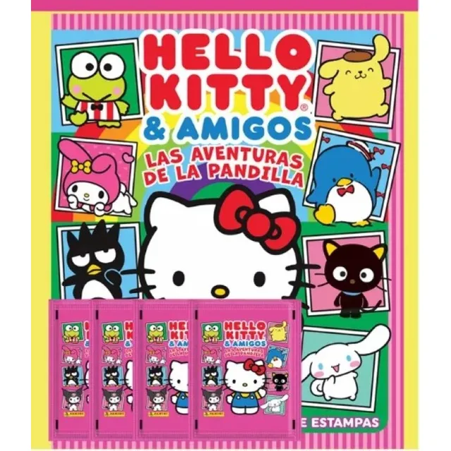 Hello Kitty Amigos Aventuras De La Pandilla Panini Album