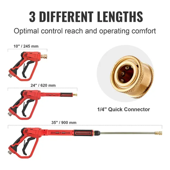 Pistola Para Hidrojet Universal 3 En 1 Pro