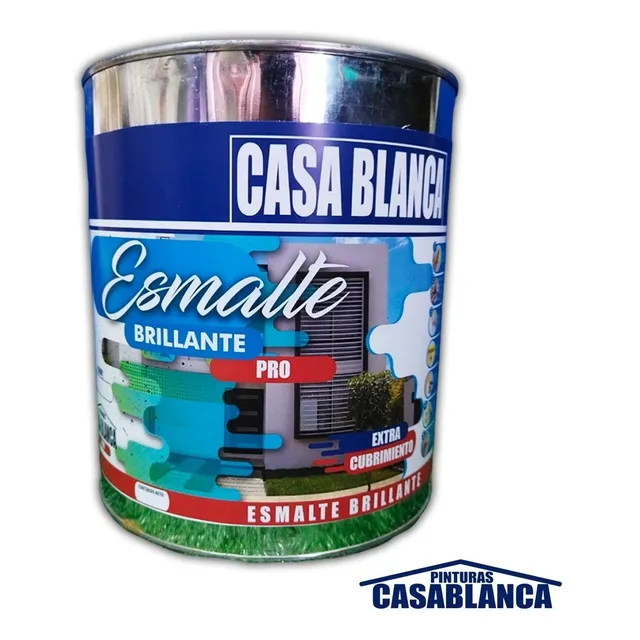 Galón Pintura Esmalte Mate Colores Pinturas Casablanca