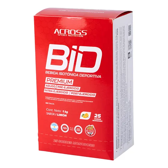 Suplemento Bebida Isotónica Bid Monodosis Across 1kg