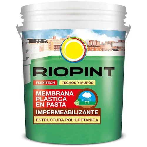 Membrana En Pasta Poliuretanica Techos Y Muros X 20 Kg