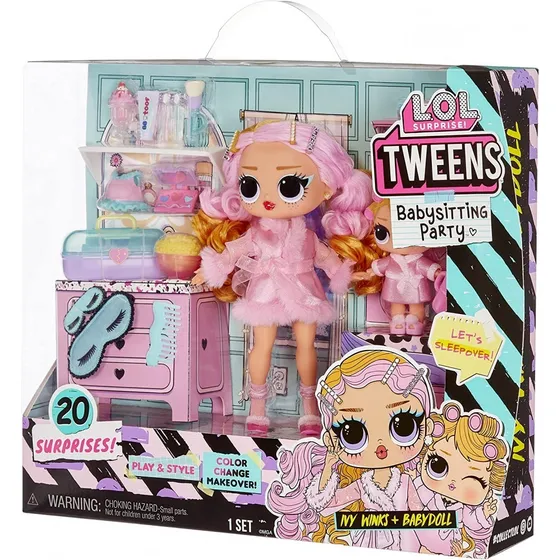 Lol Surprise Tweens Ivy Wink & Baby Doll