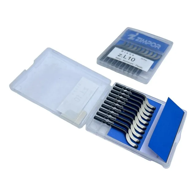 Kit 10 Lâmina Giratória Reposição Rebarbador Manual Rasquete