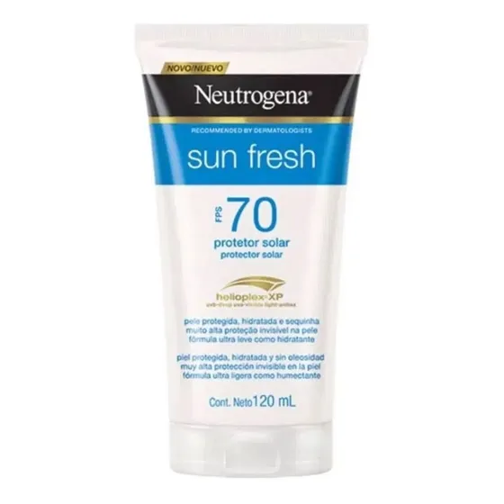 Neutrogena Sun Fresh Protetor Solar Fps70 120ml