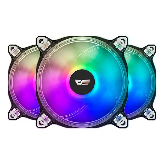 Kit Ventoinhas Aigo Darkflash Cf8 Pro 3in1 Argb 3x120mm