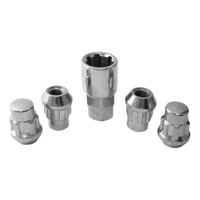 Seguro De Ruedas Cromado 12mm X 1.5 Cerrado Original