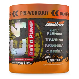 Suplemento Em PĂł C4 Beta Pump 225g - New Millen Sabor Tangerina Suplemento Em PĂł C4 Beta Pump 225g - New Millen Sabor Tangerina
