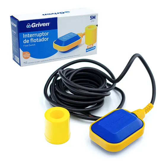 Flotante Electrico Para Tanque 110-220v 4a Griven