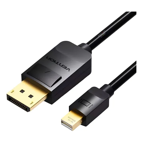 Cable Mini Dp A Dp 1.5m Negro Vention Haabg