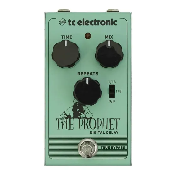 Pedal De Efeitos Tc Electronic Delay The Prophet 