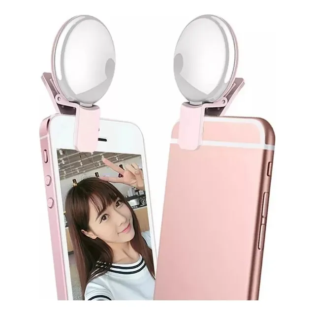 Luz Blanca  Mejora Las Fotos Celular Clip Flash Selfie Led®