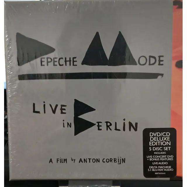 Depeche Mode Live In Berlin Box Set 2cds+2dvds+bluray Imp Ge