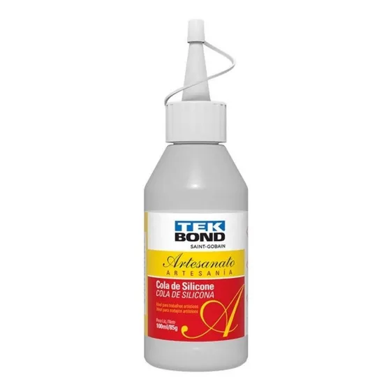 Cola De Silicone Líquida Artesanato Tekbond 100ml 