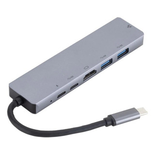 Thunderbolt 3 Dock Station 6 Em 1 Compatível iMac Macbook Thunderbolt 3 Dock Station 6 Em 1 Compatível iMac Macbook