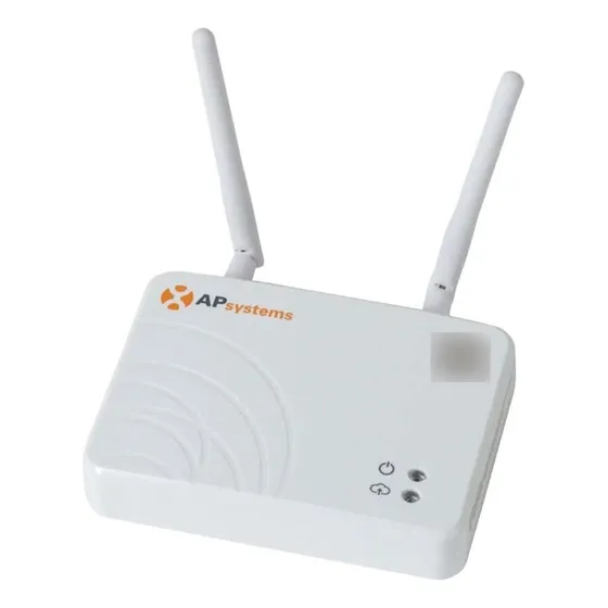 Ecu - R Apsystems Monitoramento Via Wi-fi Rede Zigbee 2.4 Gh