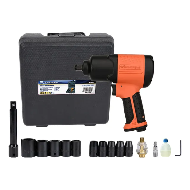 Llave Pistola De Impacto  Neumatica 1/2 + Tubos