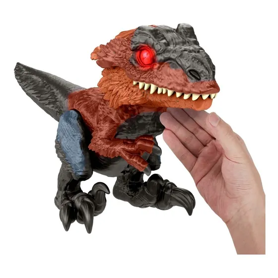 Jurassic World Pyroraptor Dinosaurio Interactivo +50 Sonidos