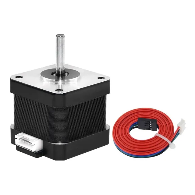 Motor De Passo Nema 17 4,2kgf.cm 17hs4401 4kg 4.2kg - Preto