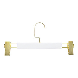 Gancho Recto De Madera C/pinza Color Blanco Paq C/50 Pzs Gancho Recto De Madera C/pinza Color Blanco Paq C/50 Pzs