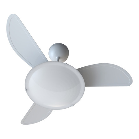 Ventilador De Teto Ventisol Sunny Inverter Com Controle Branco Ventilador De Teto Ventisol Sunny Inverter Com Controle Branco