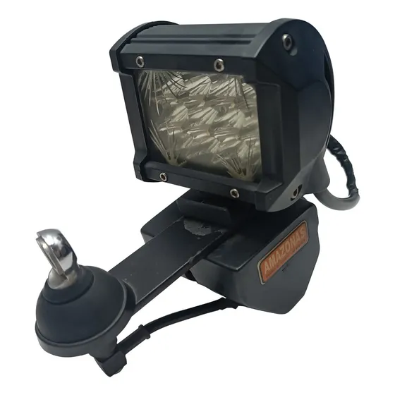 Faro Reflector Led 4'' Base Trasero Antena Faro Pickup 0000