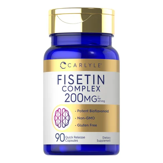 Suplemento Carlyle Fisetin Complex 200 Mg 90 Cápsulas