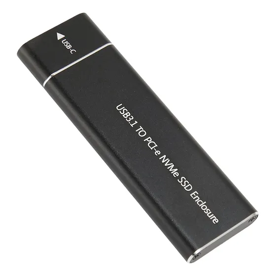 Adaptador Carry Case Para Disco Ssd M.2 Nvme - Usb 3.1 Usb-c