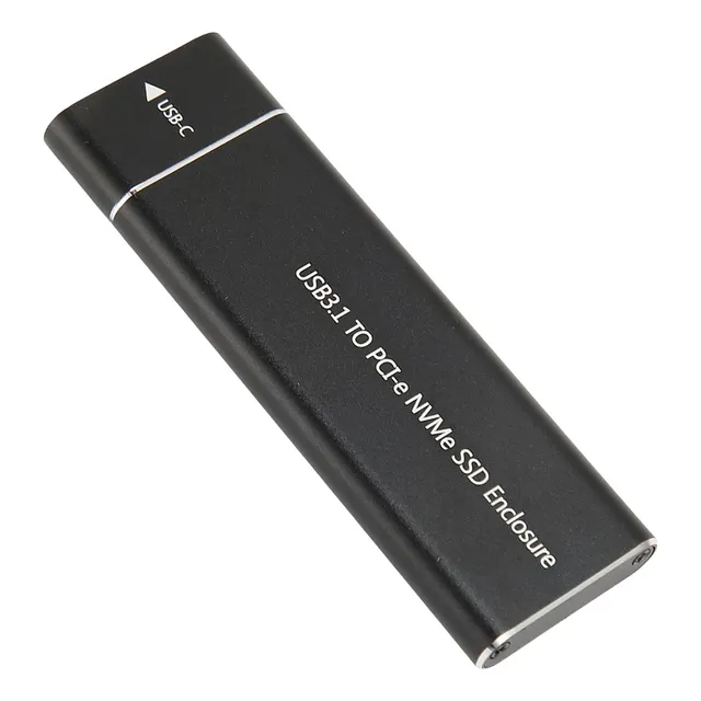 Adaptador Carry Case Para Disco Ssd M.2 Nvme - Usb 3.1 Usb-c