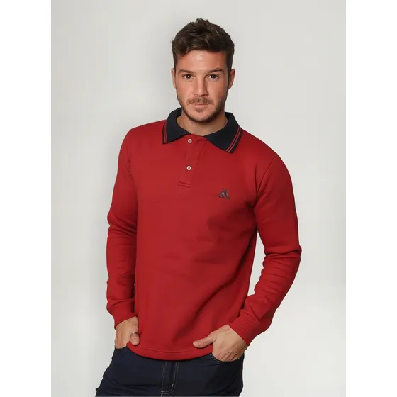Chomba Manga Larga Hombre Frisa Premium Ghy Polo Club
