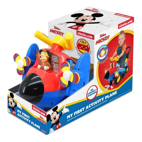 Avión Montable Diseño La Casa De Mickey Mouse - Kiddieland