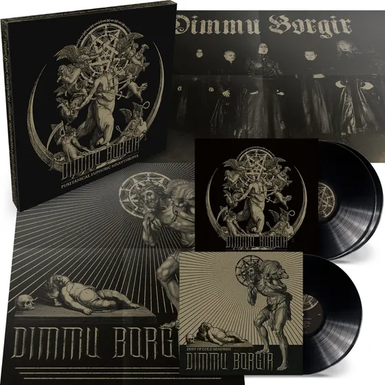 Dimmu Borgir Puritanical Euphoric Misanthropia 3 Lp Vinyl
