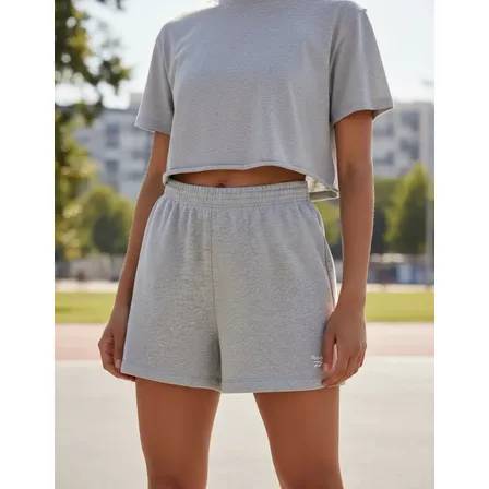 Reebok Identity Sl Ft Short De Adulto Mujer Beige Lisa L