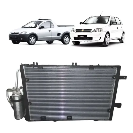 Condensador Ar Gm Corsa Montana C/filtro 2007 2008 2009 2010