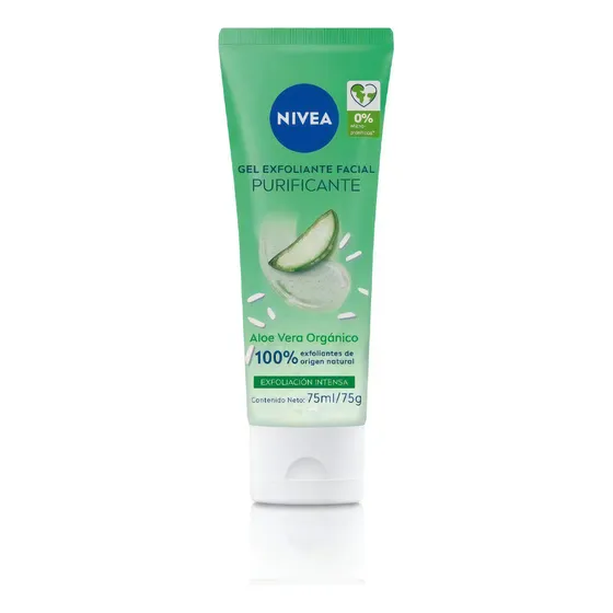 Gel Nivea Exfoliante De Arroz Y Aloe 75 Ml