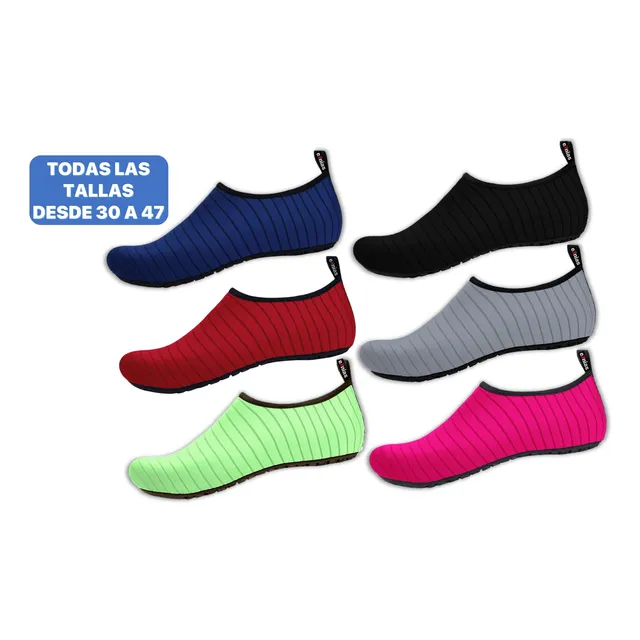 Zapatillas Natacion Zapatos De Piscina Antideslizantes Buceo