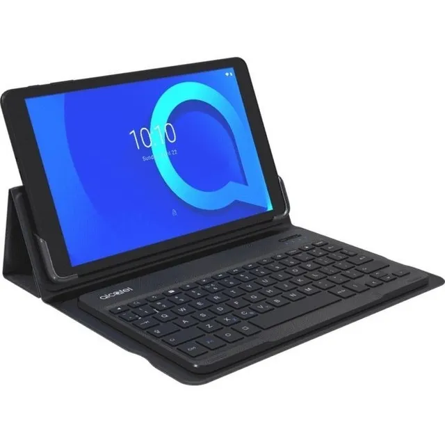 Tablet Alcatel T8082 10.1 Ips 1gb 16gb + Funda Con Teclado Color Negro