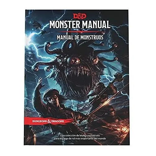 Libro : Monster Manual Manual De Monstruos De Dungeons And 