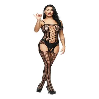Vestido Malla Sexy Uso En Sexo Vaginal Anal Lencería Body Vestido Malla Sexy Uso En Sexo Vaginal Anal Lencería Body