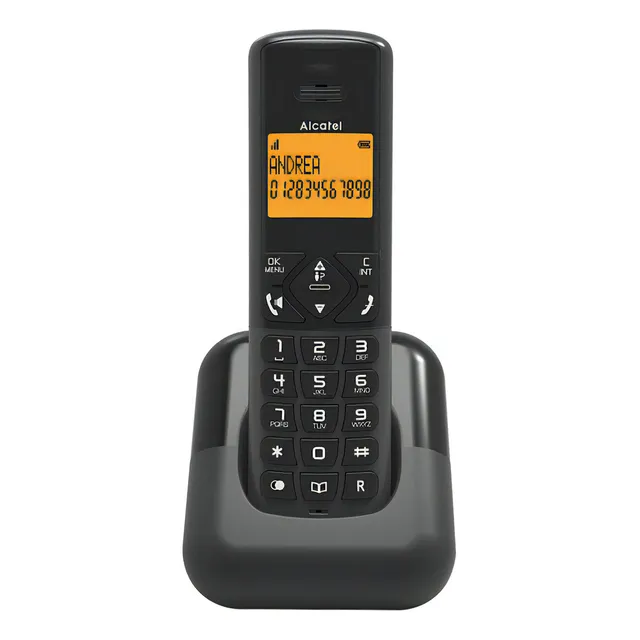 Telefono Inalambrico Alcatel D610 Color Negro