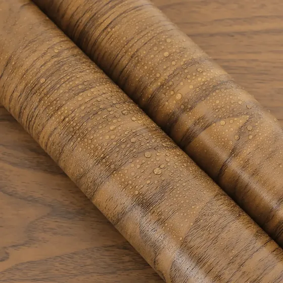 Papel Tapiz Pared Vinil Adhesivo 3d Tapiz Veteado De Madera