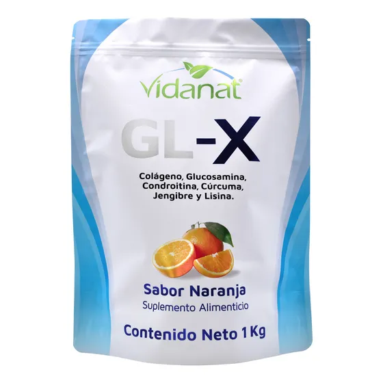 Colageno Glucosamina Condroitina Gl-x Vidanat Sb Naranja 1kg Sabor SABOR NARANJA