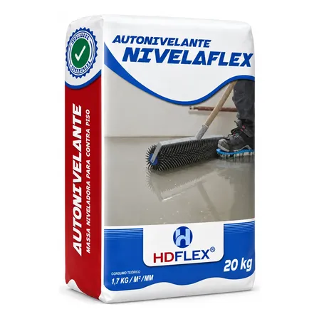 Hd Flex Massa Autonivelante 20kg Cinza