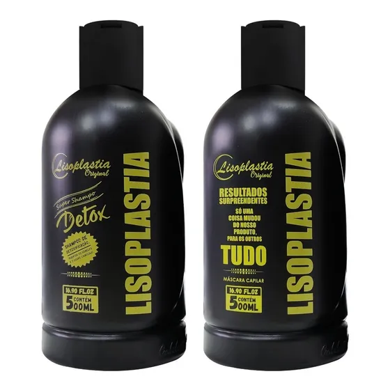 Kit Lisoplastia Ouro Original 500 Ml Liso Sempre 