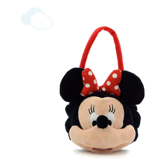 Cartera De Peluche Minnie 20cm- Orig. Phi Phi Toys