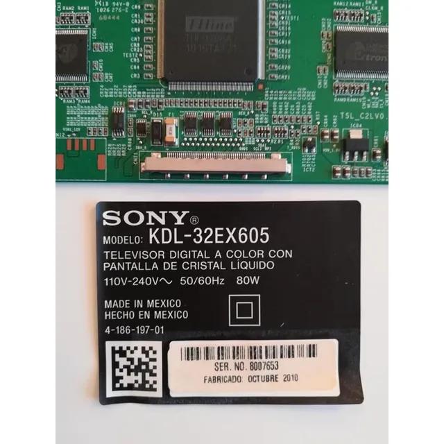 Tcon Tcon T-con Para Sony Kdl-32ex605 32ex605